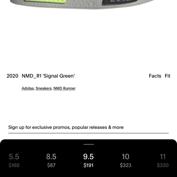 Adidas NMD_r1 ‘signal green’ - Picture 3 of 3